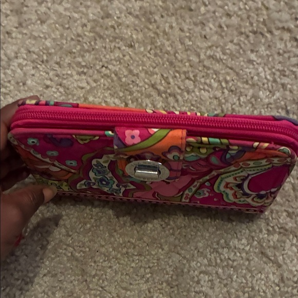 Vera Bradley Multicolor Paisley Wallet - Picture 4 of 7